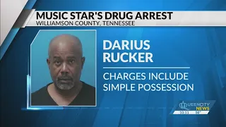Singer Darius Rucker arrested on drug charges