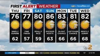 First Alert Forecast: CBS2 9/14 Evening Weather at 6PM