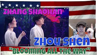 Zhou Shen and Zhang Shaohan's "Blooming All the Way" REACTION - So Beautiful!