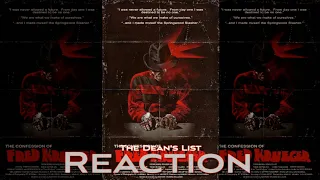 The Dean's List EP 73: The Confession Of Fred Krueger 2015 Reaction 🎥🍿