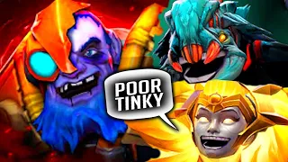 FROM BEING BRUISED TO COMEBACK | DOTA 2 7.34E | ARELIKS TINKER.