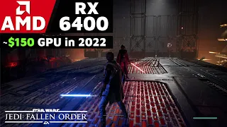 Star Wars Jedi Fallen Order | AMD 6400 | i9 9900K | PCI-E 3.0 | 1080p Gameplay