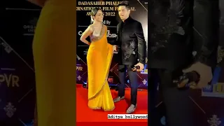 Siddharth Malhotra and Kiara advani snapped in award show