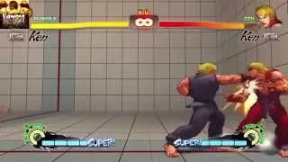 Ultra Street Fighter 4 Ken Combo Video