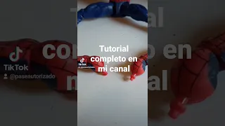 #tutorial para mejorar articulacion de #spiderman #marvellegends #hasbro