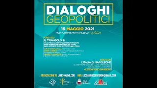 Dialoghi geopolitici - ospiti Lucio Caracciolo, Dario Fabbri, Fabrizio Maronta e Alessandro Barbero