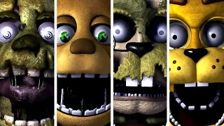 FNAF AR Special Delivery Spring Animatronics Workshop Animations