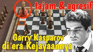 Agresifnya Garry Kasparov Ketika Masa Kejayaannya