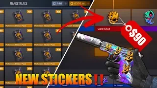 Standoff 2 New Halloween Stickers Pack Opening‼️