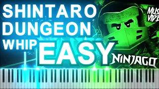 [EASY] LEGO Ninjago Shintaro Dungeon Whip | Synthesia Piano Tutorial