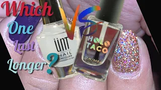 HOLO TACO VS UNT PEEL OFF BASE COAT WEAR TIME AND MY REVIEW