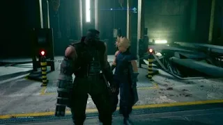 Barret questions Cloud's age (FINAL FANTASY VII REMAKE )