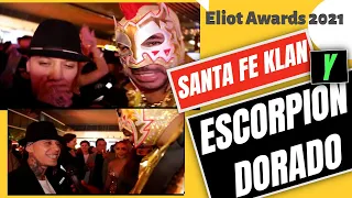 Santa Fe Klan y su Novia en los Premios ELIOT AWARDS 2021