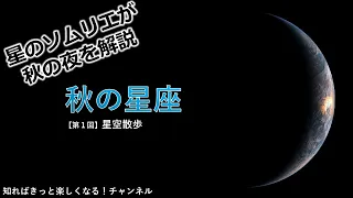 【星空散歩①】秋の星座 前編 ～星のソムリエが秋の夜を解説～