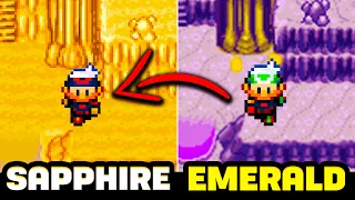 ALL VERSION Differences in Pokemon Ruby, Sapphire & Emerald You Missed