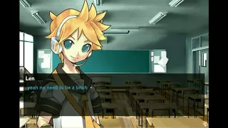 [Talkloid Dub] Len Burns Down a School (re-upload)