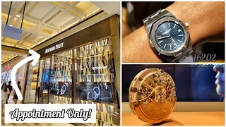 First Visit To The Audemars Piguet Boutique! Marina Bay Sands 4K #audemarspiguet #ap #royaloak