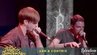 ABH & Contrix - Team Elimination - 2016 UK Beatbox Championships