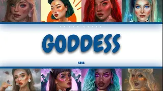 Xana - Goddess - If it were sung by a group of 8 (Colour-coded Lyrics)