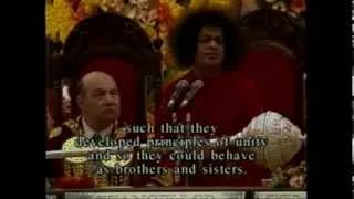 #SaiBabaspeech Sathya Sai Baba - speech 1999