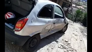 Bombeiro bate carro e foge sem prestar socorro