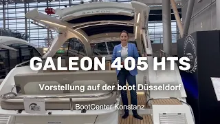 Galeon 405 HTS Vorstellung auf der boot Düsseldorf 2023