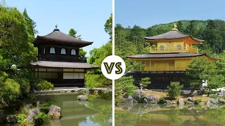 Kyoto's Golden Kinkakuji vs Silver Ginkakuji ★ ONLY in JAPAN