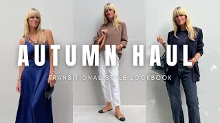 AUTUMN TRY ON HAUL 2023 | Effortlessly chic transitional style | LOOKBOOK