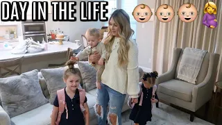 DAY IN THE LIFE OF A MOM | PREGNANT MOM OF 3 | Tara Henderson