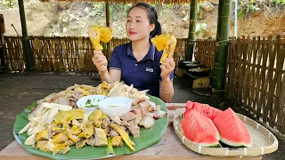 Tam going out to festivals - Cooking a full moon meal to welcome everyone to Tam's farm | Ly Thi Tam