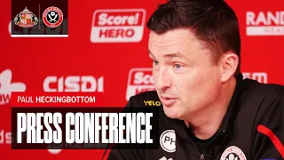 Paul Heckingbottom | Sunderland v Sheffield United | Pre-match Press Conference