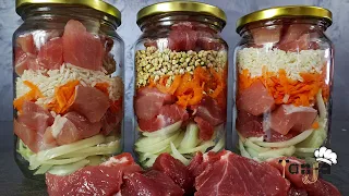 I survived the war in my country without electricity and refrigerator - I canned meat in a jar