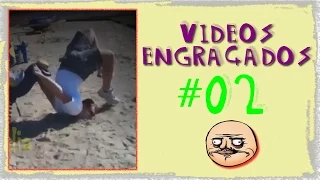 VIDEOS ENGRAÇADOS #02 - Compilação de tombos, quedas, acidentes, sustos, pessoas incríveis