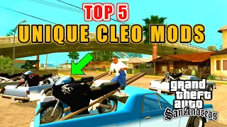 TOP 5 UNIQUE CLEO MODS FOR GTA SAN ANDREAS (2022)