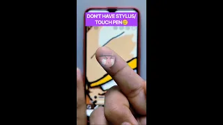 🌈HOW TO MAKE TOUCH PEN/STYLUS✏️#shorts #shortvideo