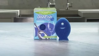 DishFish™ Scrubber Commercial | 1 Minute - Short Form