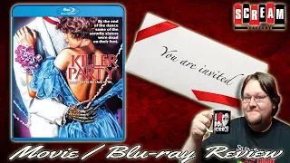 KILLER PARTY (1986) - Movie/Blu-ray Review (Scream Factory)