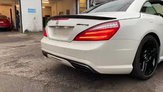 Mercedes SL63 Sports Exhaust Sound