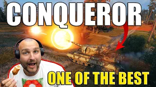 Battle For Life With CONQUEROR: One Of The Best Tier IX Heavies In World of Tanks!