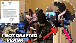 I GOT DRAFTED TO WORLD WAR 3 PRANK ON GIRLFRIEND! #worldwar3