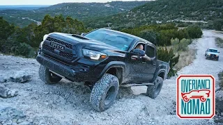 Toyotas Off-roading Central Texas! Offroad and Camping at Hidden Falls Texas (EP 2)