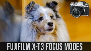 Focus Modes of the Fujifilm X-T3
