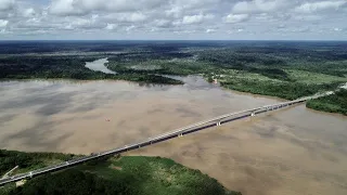 Ponte do Abunã, sobre o rio Madeira, é inaugurada