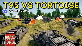 T95 VS TORTOISE - What's the Balance? - WAR THUNDER