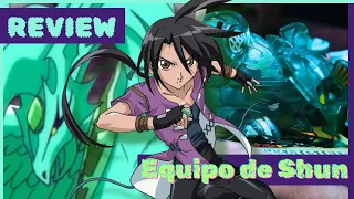 MOSTRANDO EL TEAM BAKUGAN DE SHUN/Review/ BakuGon