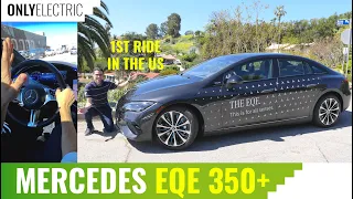Mercedes EQE 350+ - How does it differ from an EQS driving wise !