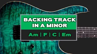 BACKING TRACK in A MINOR | 100 Bpm