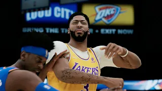 Lakers vs Thunder | NBA Full Game Highlights - NBA Today 10/27/2021 (NBA 2K22)