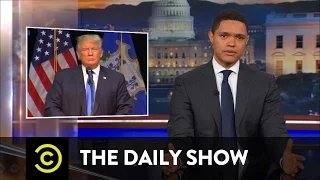 The Media Falls for "Presidential" Trump (Again): The Daily Show