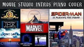 Movie Studio Intros and Logos on PIANO Cover - Film Studios Intros Parody